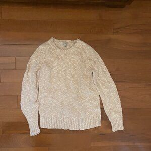 L.L. Bean Women's Cotton Ragg Crewneck Sweater Size Small